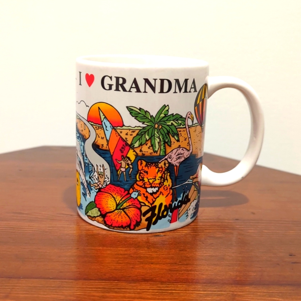 I Love Grandma Florida Coffee Tea Mug Cup